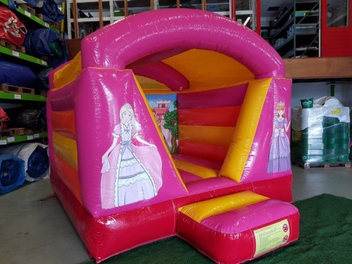 Springkussen Prinses mini met dak